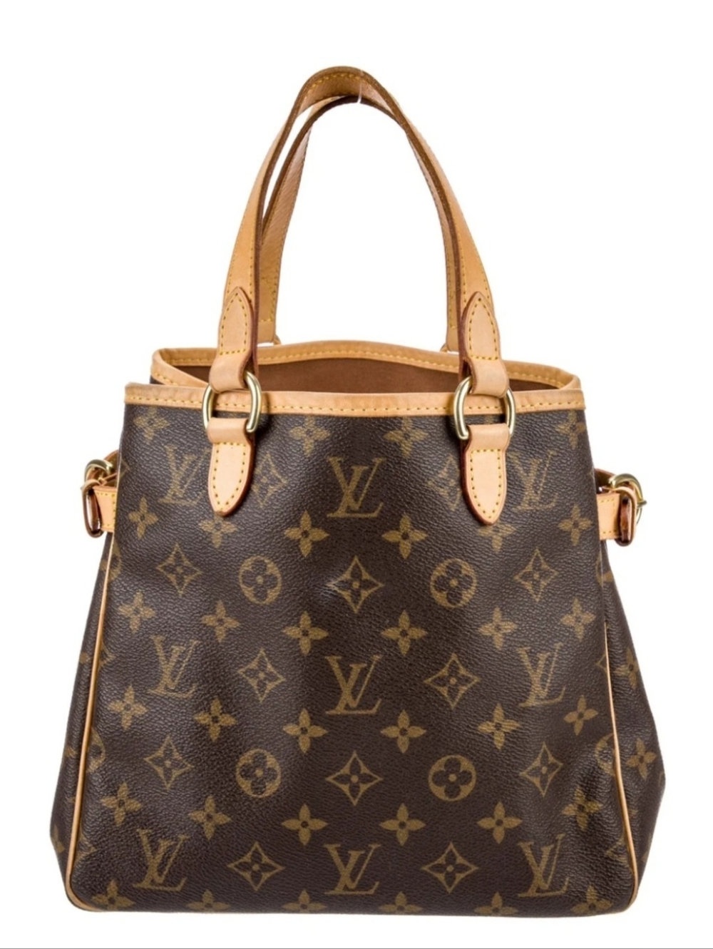 Louis Vuitton Monogram Canvas Tote with Vachetta Trim